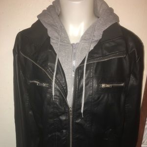 Leather inspired jack